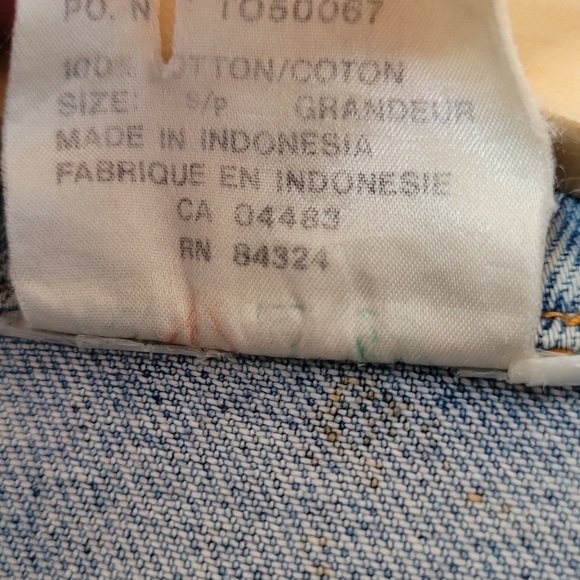 VINTAGE Jonathan G Denim Jacket | size SMALL - Picture 3 of 7